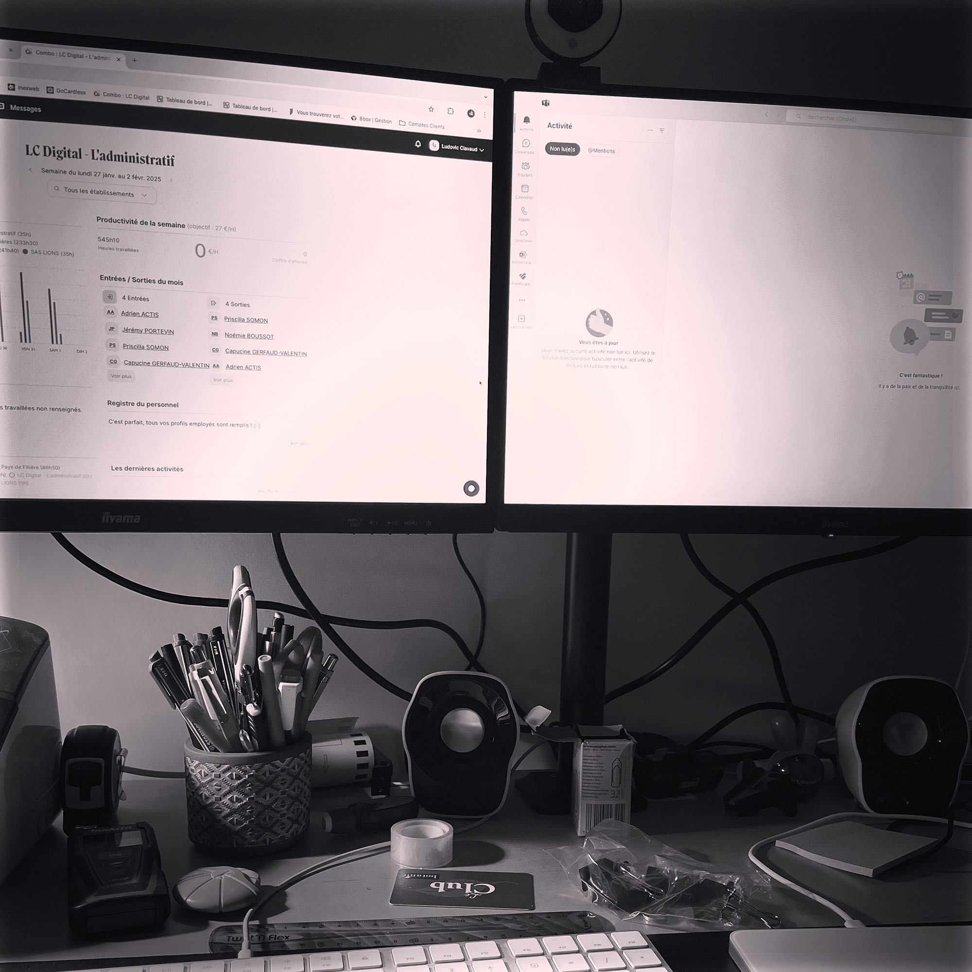 Gestion administrative par LC Digital