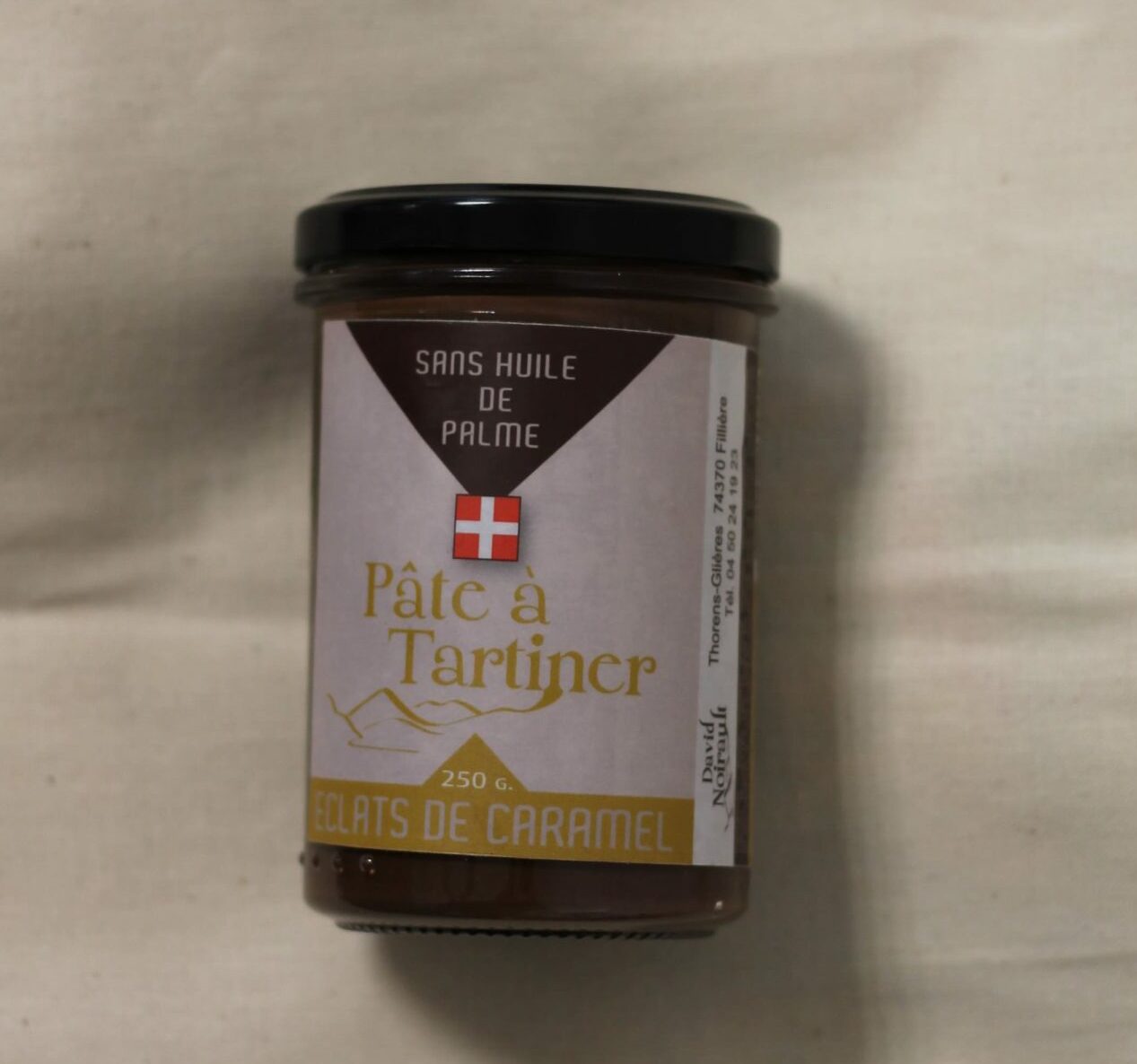 Pâte à tartiner artisanale - Eclat de caramel